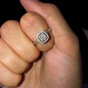 Size 7 Diamond Promise/Engagement Ring